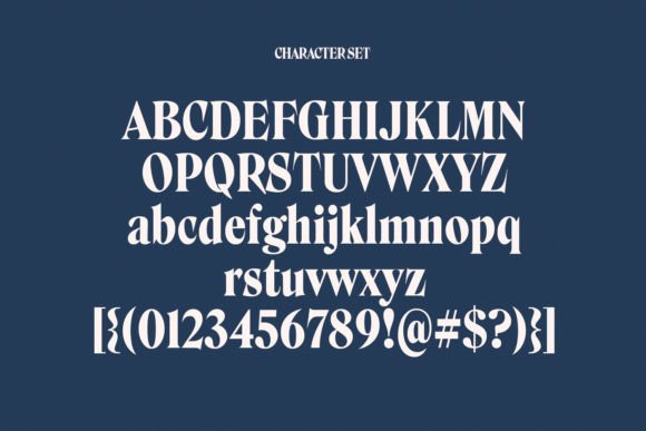Mariget Font PNG with transparent background - Preview 6