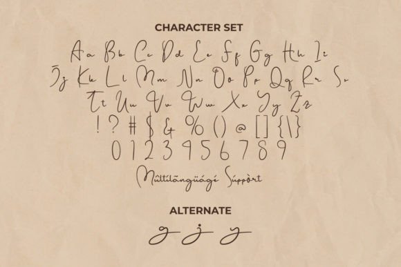Memorizing Font PNG with transparent background - Preview 2