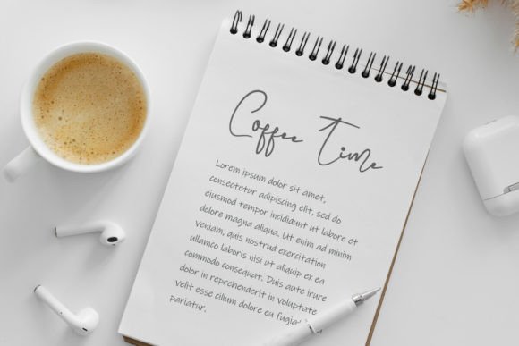 Memorizing Font PNG with transparent background - Preview 3