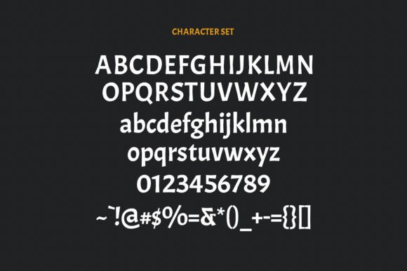 Oztrik Font PNG with transparent background - Preview 5