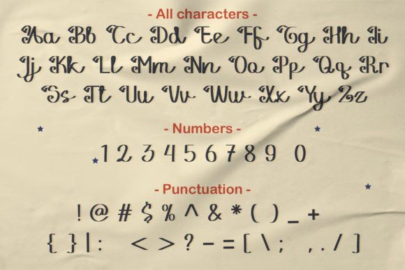 Retro Tape Font PNG with transparent background - Preview 4