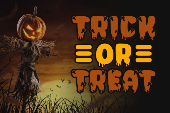 Scary Bloods Font PNG with transparent background - Preview 4