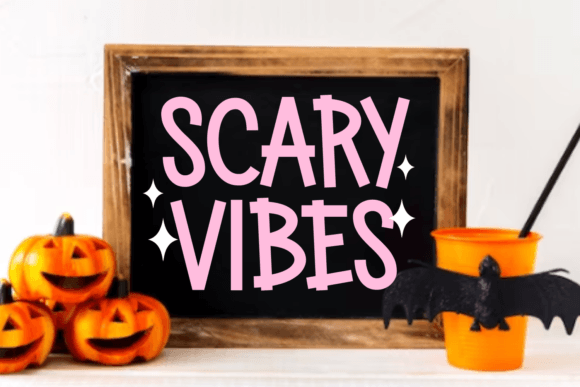 Scary Thing Font PNG with transparent background - Preview 4