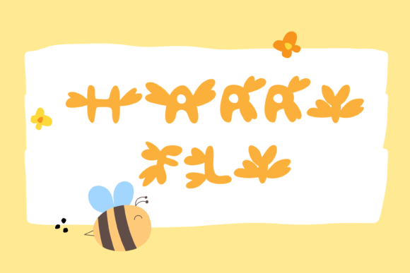 Bee Font - Preview 2