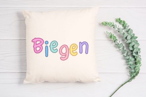 Biegen Font - Preview 3