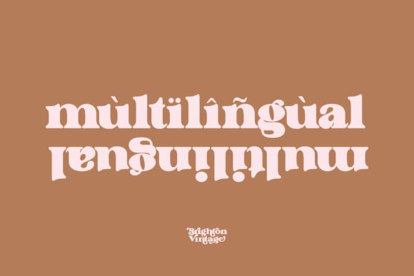Brighton Vintage Font - Preview 4