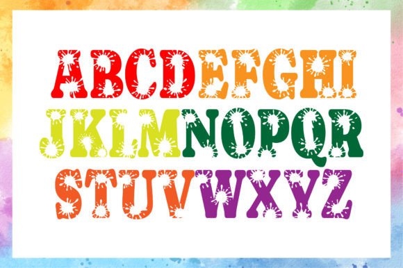 Brush Splash Font - Preview 1