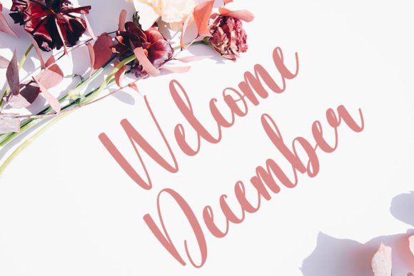 December Font - Preview 2