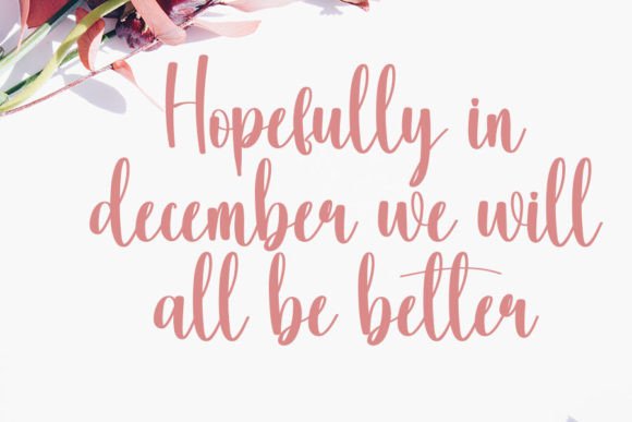 December Font - Preview 4