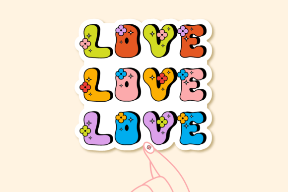 Joyful Retro Font PNG with transparent background - Preview 2