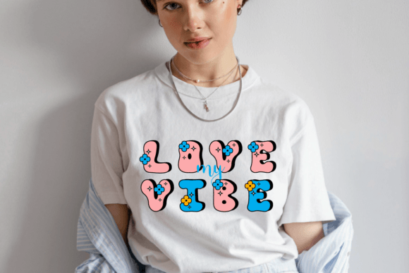 Joyful Retro Font PNG with transparent background - Preview 5
