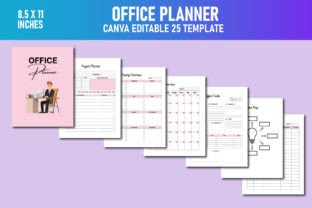 Office Planner Canva KDP Graphic by Lavlu Creative Zone · Creative Fabrica
