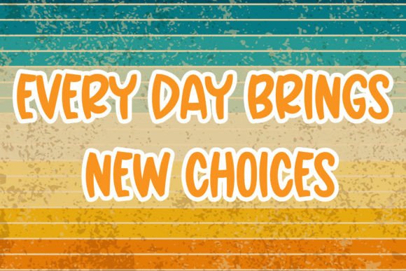 Over Monday Font PNG with transparent background - Preview 1