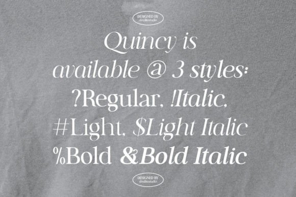 Quincy Memories Font PNG with transparent background - Preview 1