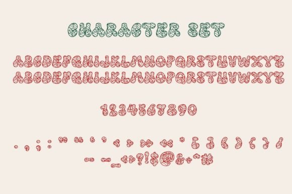 Retro Spider Web Font PNG with transparent background - Preview 5