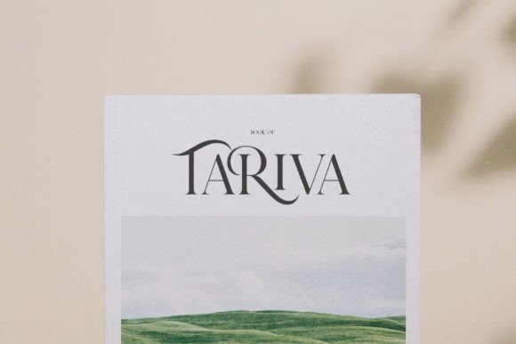 Rusilla Serif Font PNG with transparent background - Preview 2