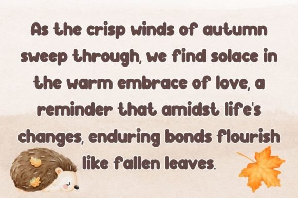 Autumn Hazel Font - Preview 3