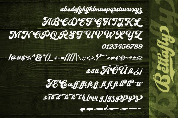 Bettafly Font - Preview 4