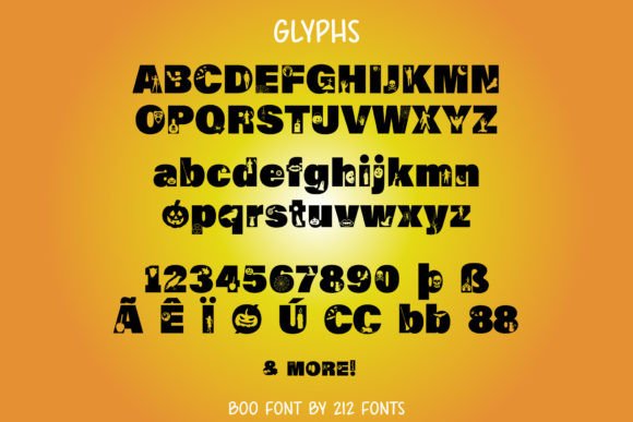 Boo Font - Preview 3