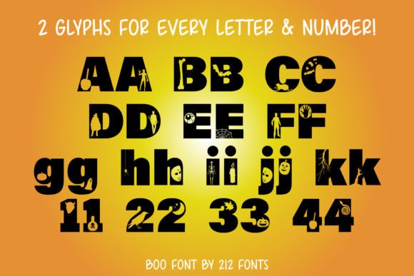 Boo Font - Preview 4