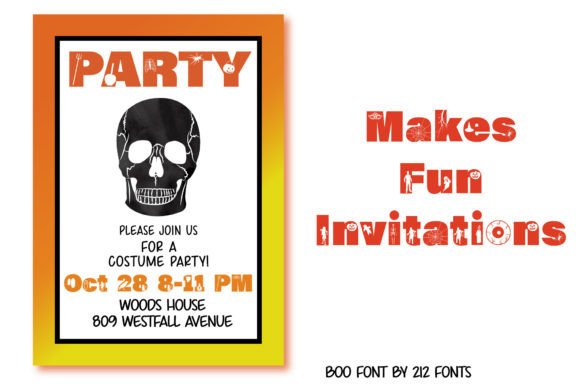 Boo Font - Preview 5