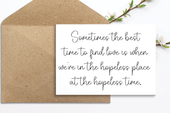 Breakfast Font - Preview 3