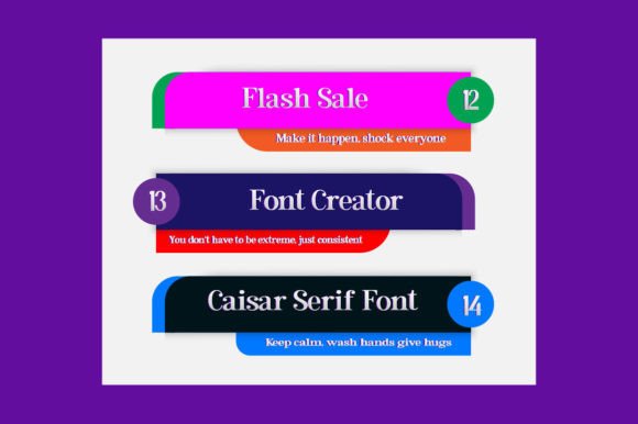 Caisar Font - Preview 5