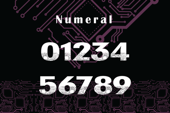 Chip Font - Preview 3