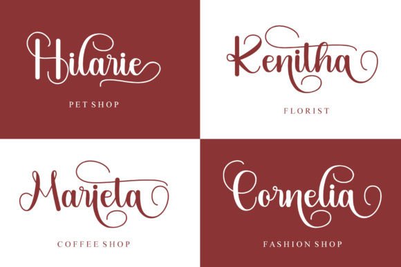 Christmas Beautiful Font - Preview 2