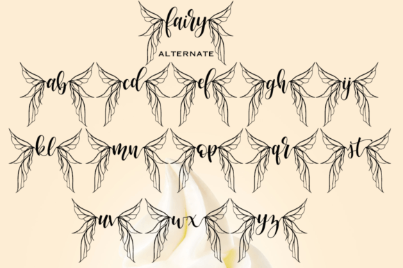 Fairy Wing Font - Preview 4