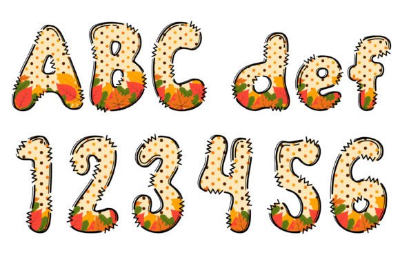 Fall Season Bundle Font - Preview 2