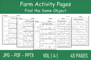 Farming Activity Pages. Search Puzzle Graphic by Ahmed Sherif ...