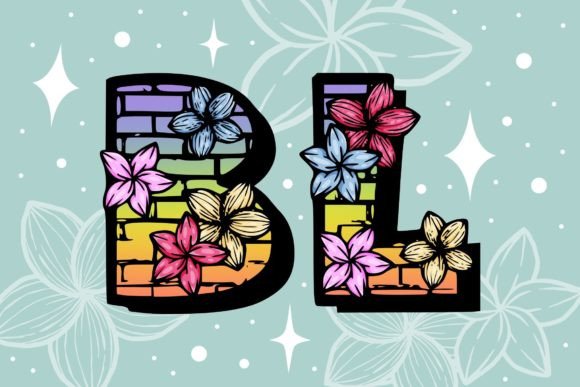 Flora Brick Font - Preview 2