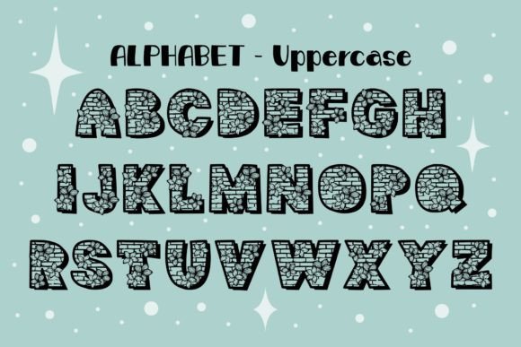 Flora Brick Font - Preview 3
