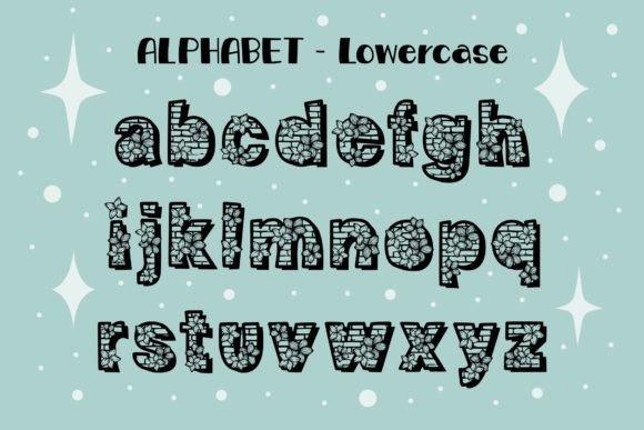 Flora Brick Font - Preview 4