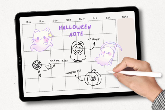 Ghost Doodle Font - Preview 2