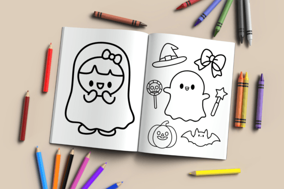 Ghost Doodle Font - Preview 4