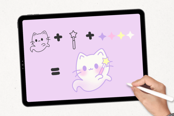 Ghost Doodle Font - Preview 3