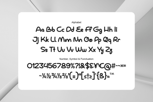 Gondomanan Font - Preview 5