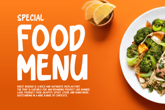 Greet Burger Font - Preview 2