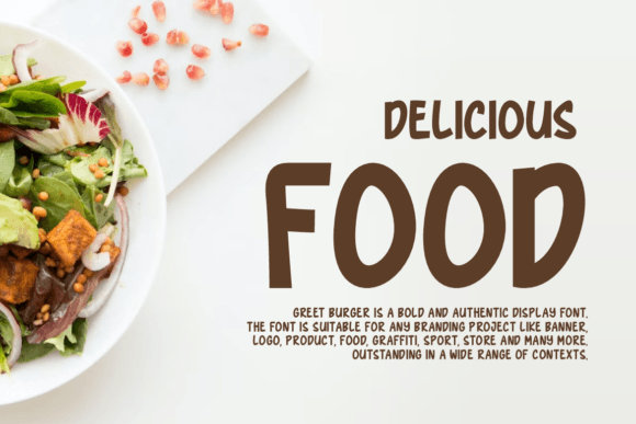 Greet Burger Font - Preview 3