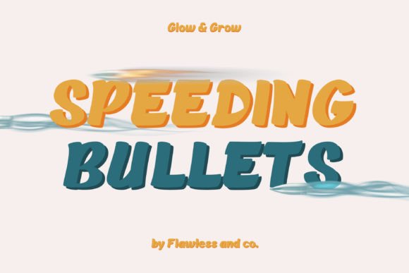 Grow and Glow Font - Preview 6