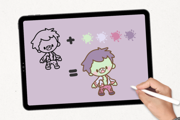 Halloween Doodle Font - Preview 3