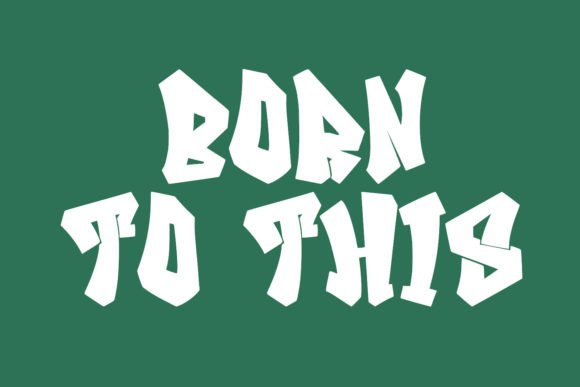 Heizel Graffiti  Font - Preview 4