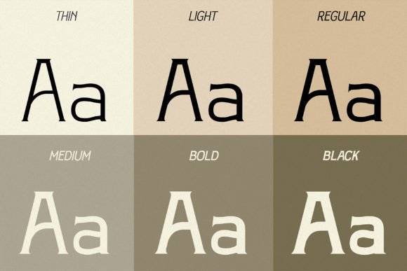 Nouveau Nexus Font PNG with transparent background - Preview 1