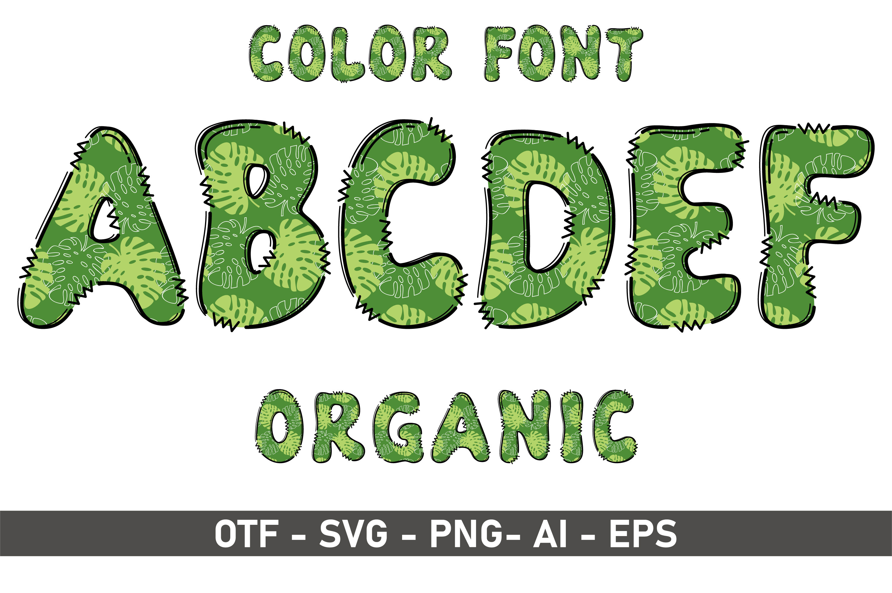 Preview of Organic Font by Veil