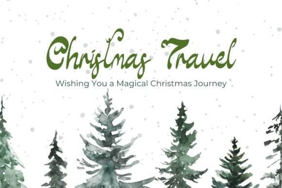 Santoria Christmas Font PNG with transparent background - Preview 3