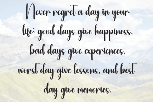 Shortly Font PNG with transparent background - Preview 4