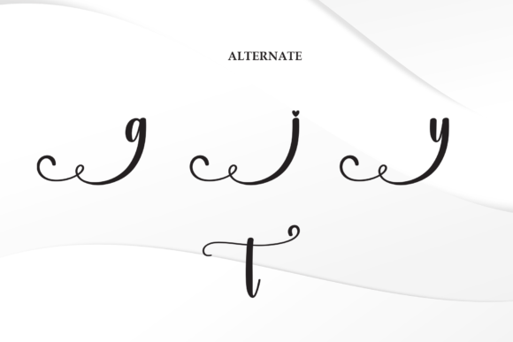 Shortly Font PNG with transparent background - Preview 5