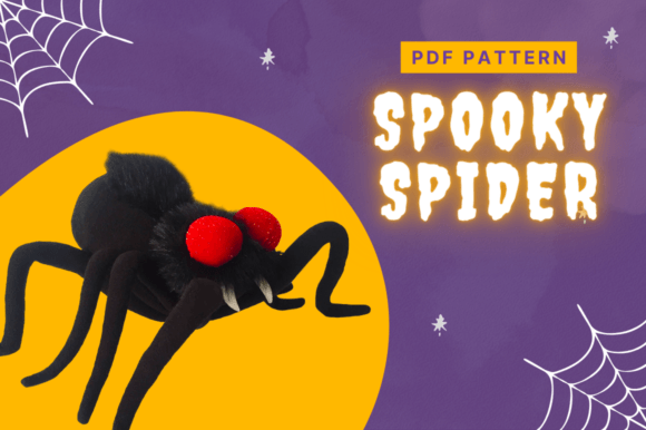Spooky Spider Sewing Pattern